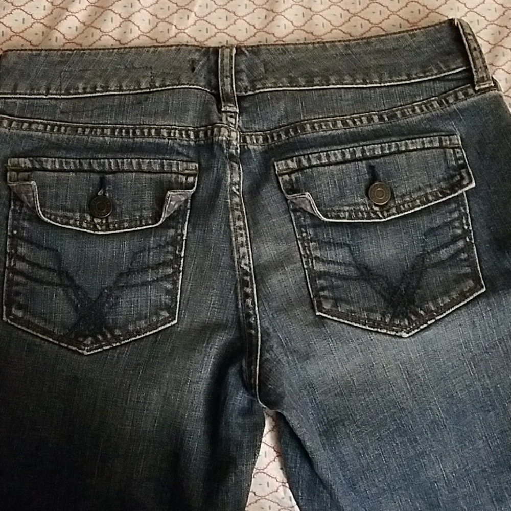 Custom Painted Mermaid Jeans - Picture 5 of 6